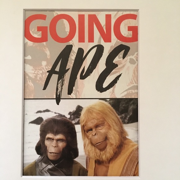 Planet of the Apes Going Ape art matted Zira Zaius - Picture 3 of 3